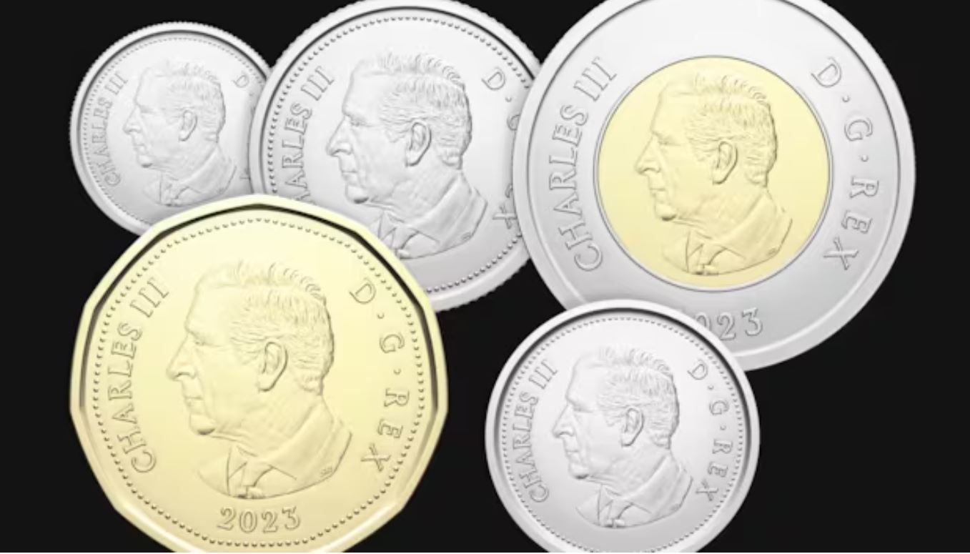 加拿大即将流通印有英王查尔斯头像的硬币